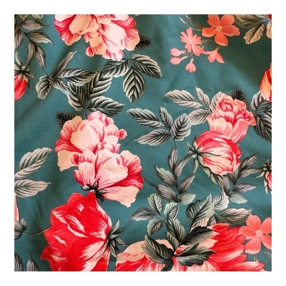 Johnny Was Floral-Print One-Piece Swimsuit NWT - Picture 2 of 5